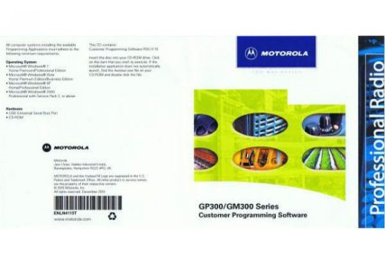 Motorola ENLN4115U Programmierso...