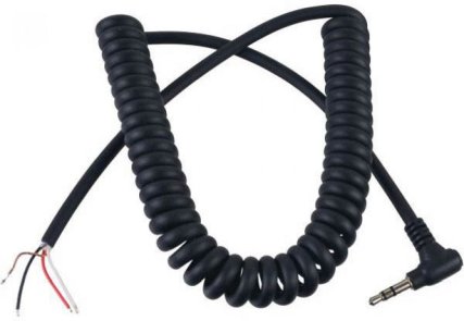 Ersatz-Spiralkabel mit 3,5mm-Ste...