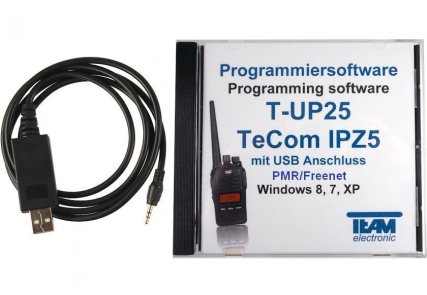 Team T-UP25-PMR USB - Programmierset - TeCom-IPZ5 PMR/Freenet