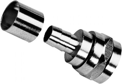 F-Stecker 8,2mm Crimp