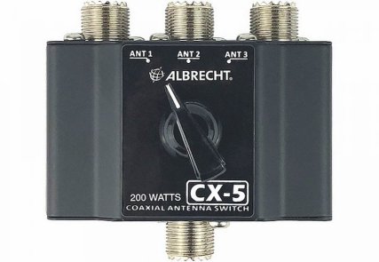 Albrecht CX-5 Antennenschalter 3-fach, drehbar