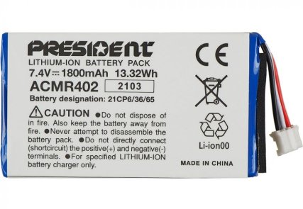 President ACMR402 Li-Ion 1750mAh 7,4V für President Randy III