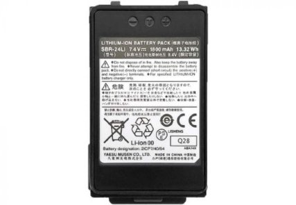 Yaesu Vertex SBR-24LI Li-Ion 1800mAh 7,4V